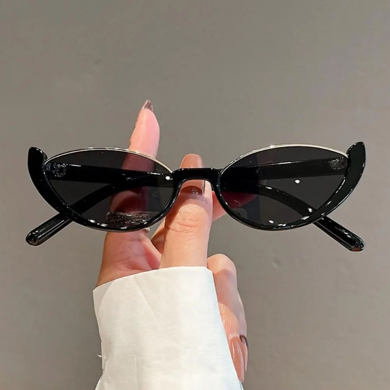 Sunglasses Cat Eye - Óculos de Sol Vintage Pequenos Estilo