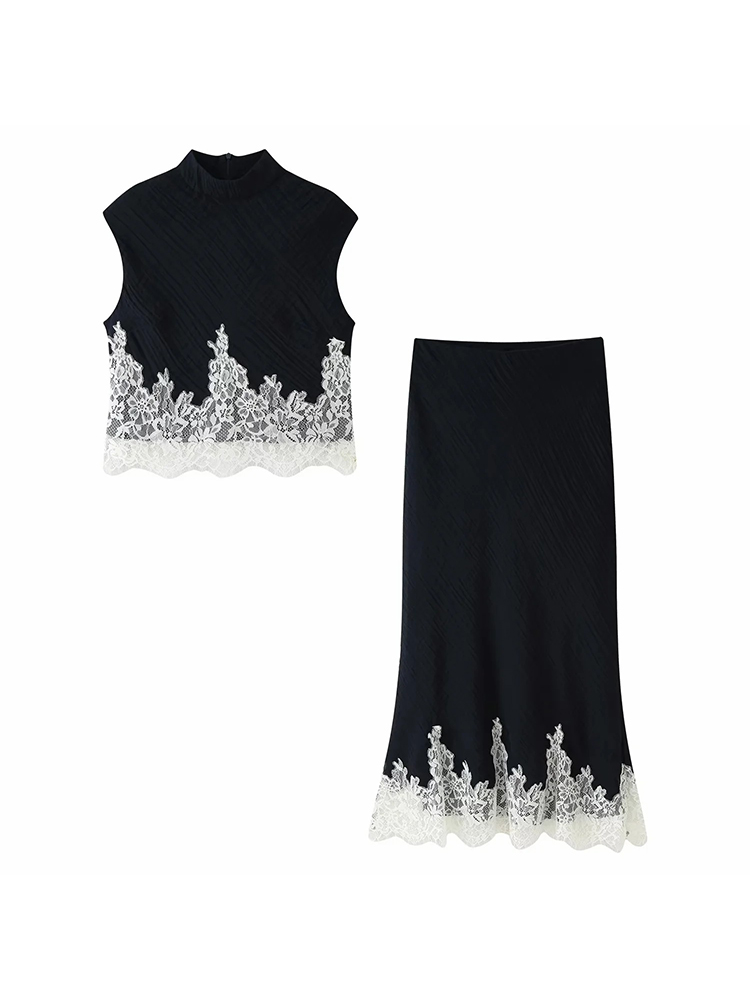 Conjunto de saia feminina eleg - Midi Skirt Floral avaliação e preço