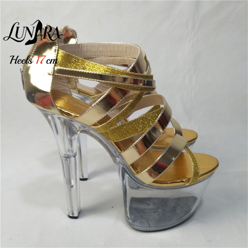 Sandálias plataforma de salto  - Sandal Strappy Heeled avaliação e preço
