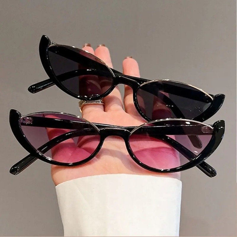 Óculos de Sol Vintage Pequenos - Sunglasses Cat Eye avaliação e preço