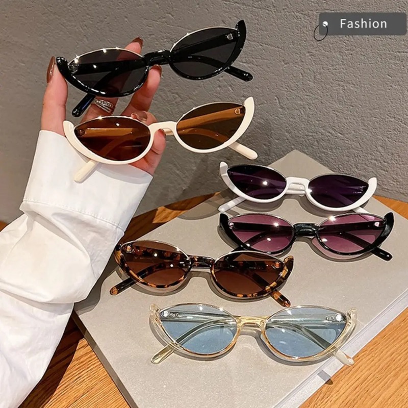 Óculos de Sol Vintage Pequenos - Sunglasses Cat Eye avaliação e preço