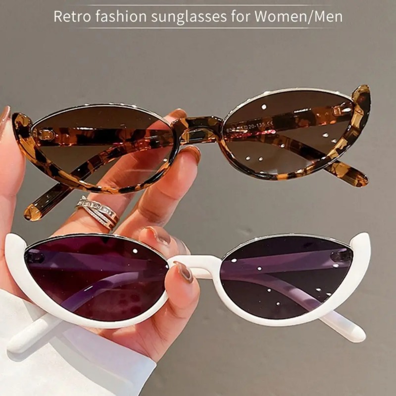 Óculos de Sol Vintage Pequenos - Sunglasses Cat Eye avaliação e preço