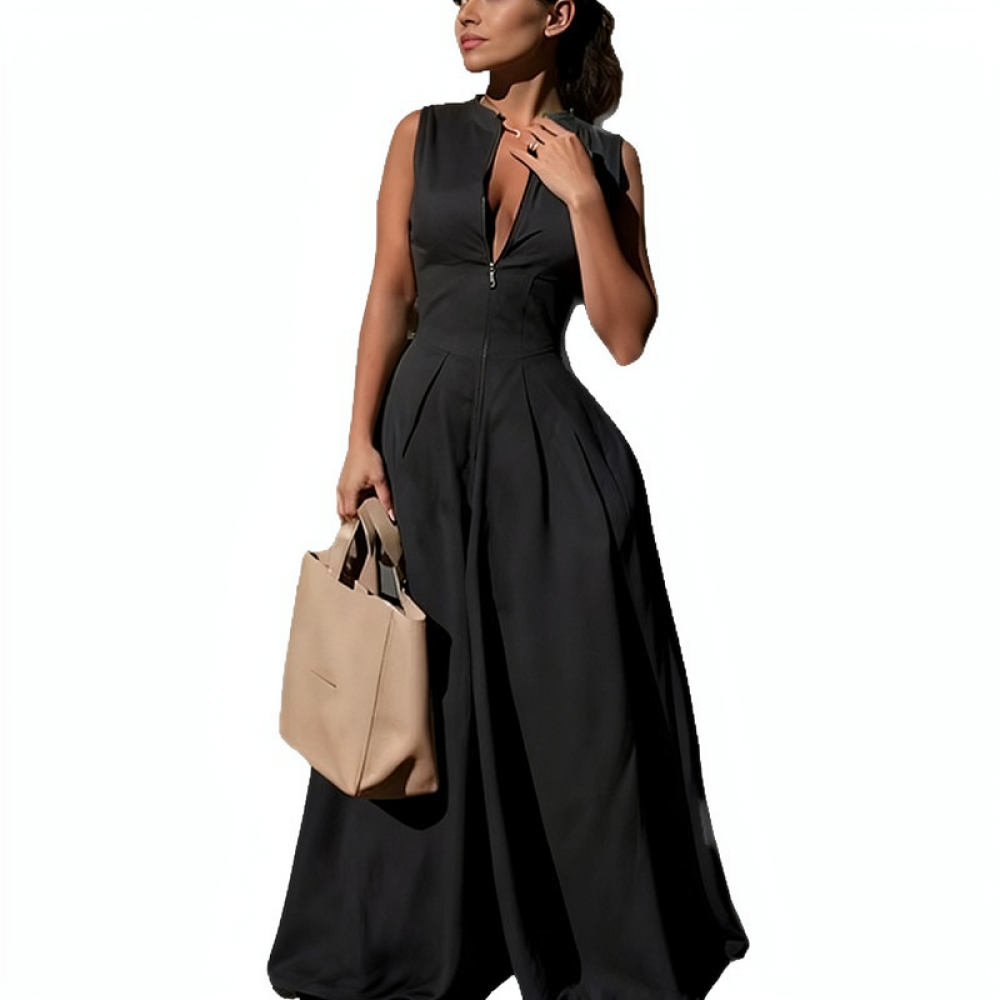 Macacão Feminino de Verão 2026 - Jumpsuit Linen Relaxed avaliação e preço